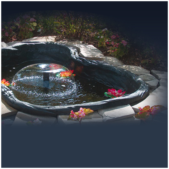 Фонтани и водни площи